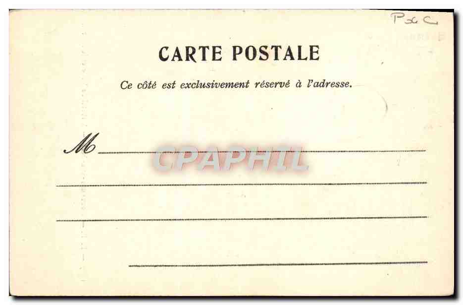 Boulogne-sur-Mer — L'Hôtel de Ville et le beffroi — R.P. n°1067 — Rückseite
