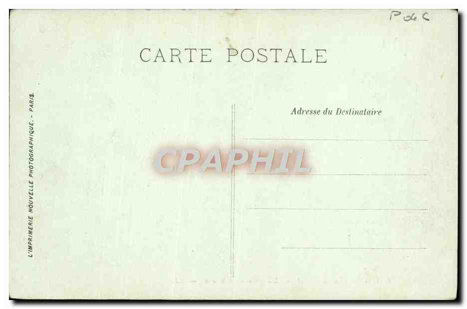 Boulogne-sur-Mer — L'Entrée du Château — LL. — n°13 — Verso