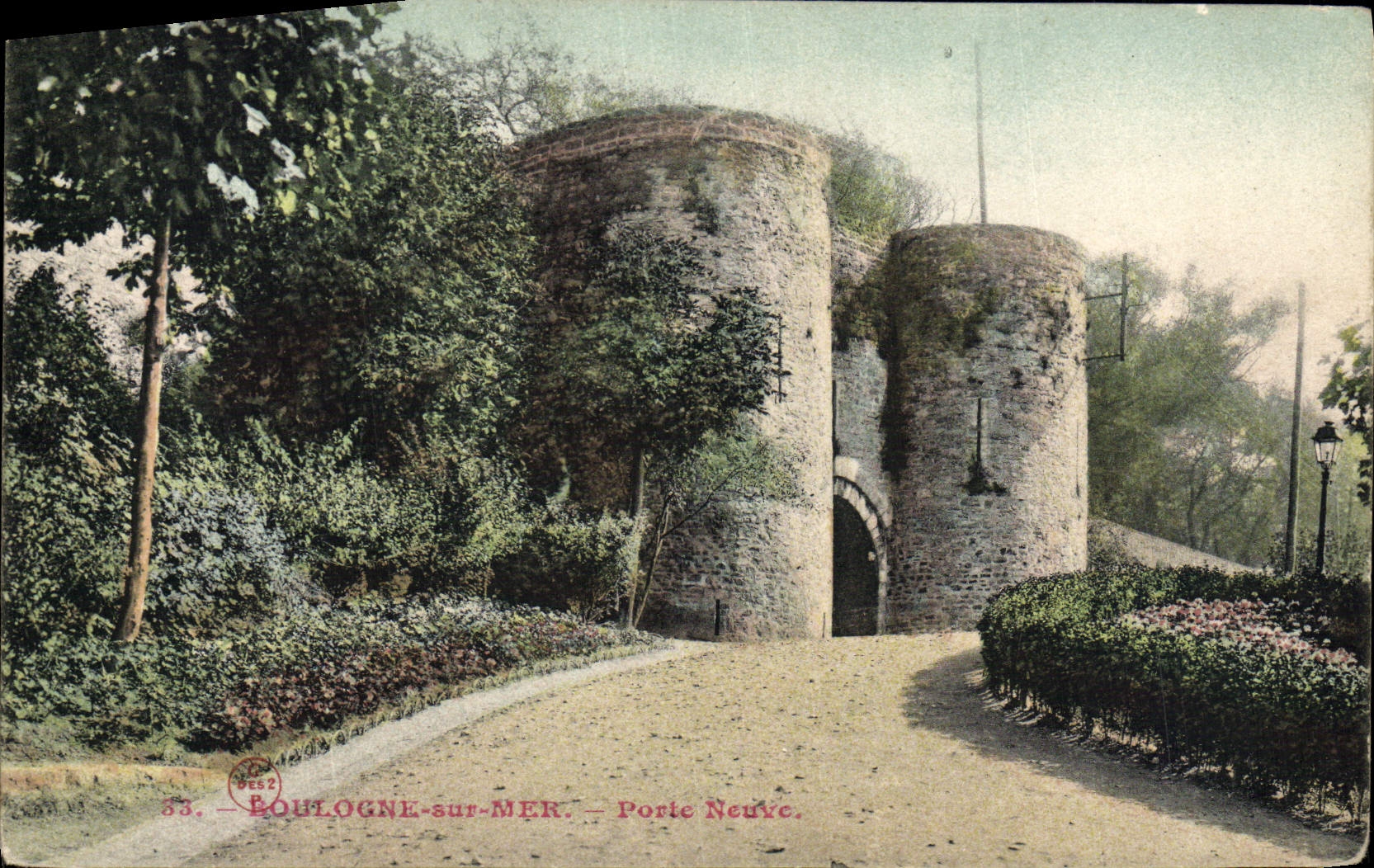 Boulogne-sur-Mer — Porte Neuve — éditeur Desvignes, n° 33