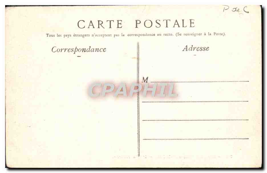 Boulogne-sur-Mer — Porte Neuve — éditeur Desvignes, n° 33 — Verso