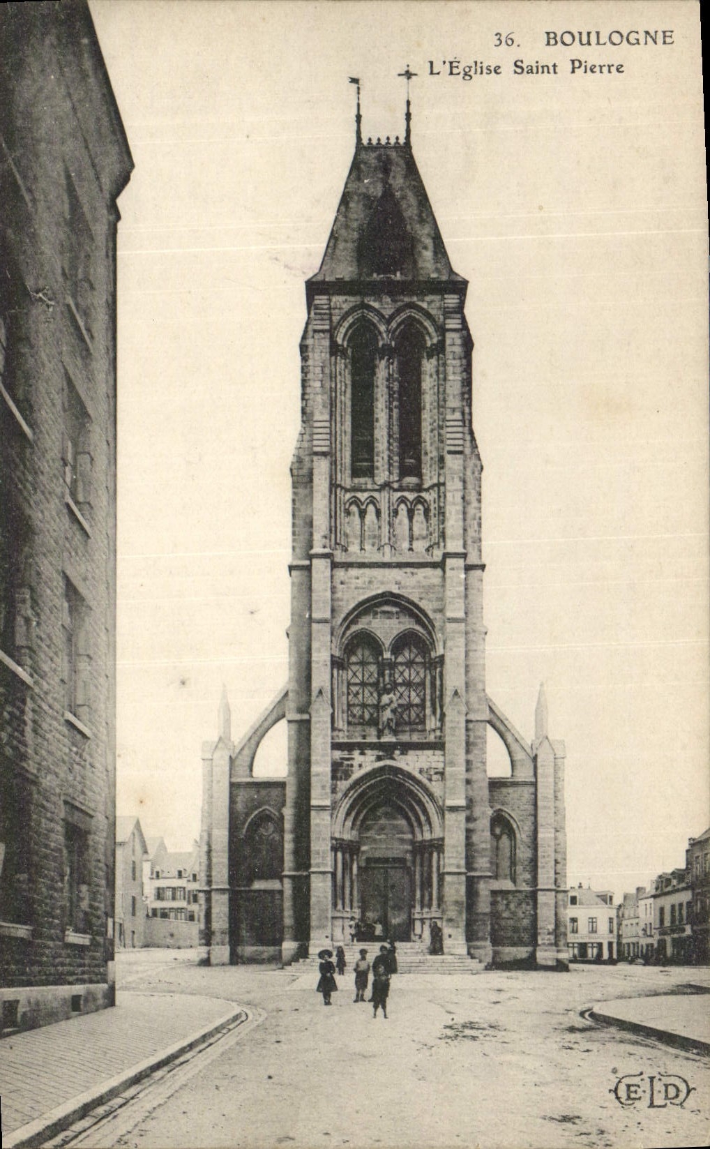 Boulogne - L'Église Saint-Pierre — Éditeur ELD, n° 36