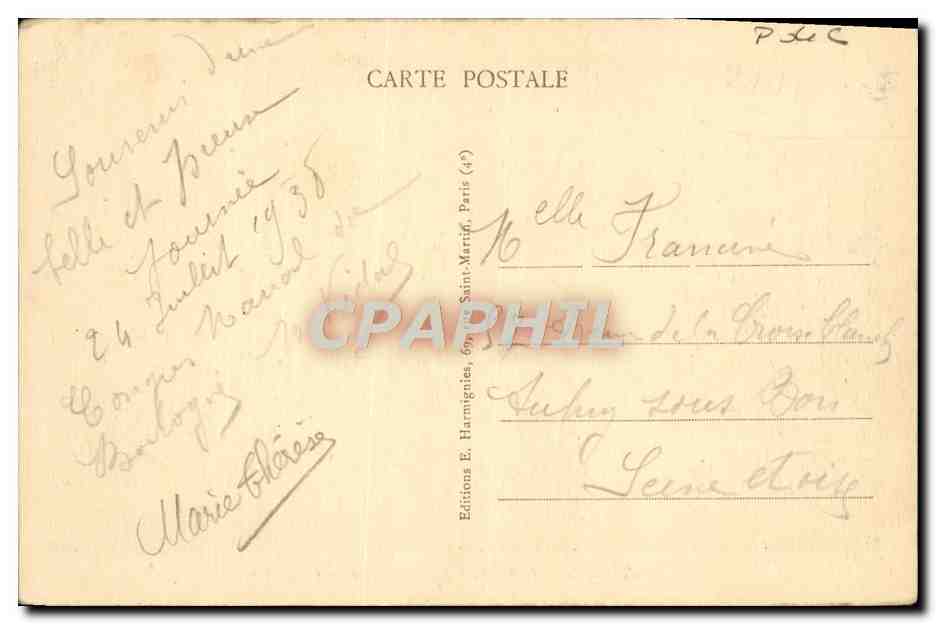 Boulogne-sur-Mer — La Cathédrale — Le Maître-Autel — Harmignies — Reverso