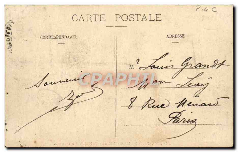 Boulogne-sur-Mer — Le Casino — L.D., B., 71 — Verso