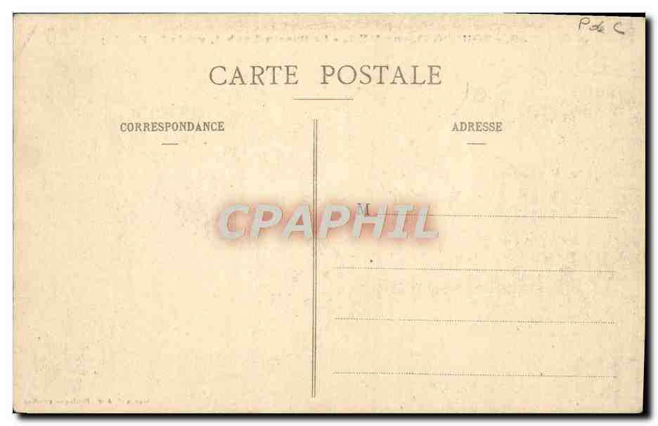 Boulogne-sur-Mer — Le Bassin Loubet vu de la Falaise — E.S. — Verso