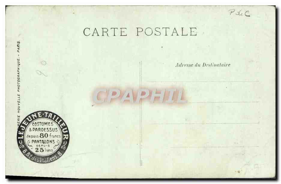 Boulogne-sur-Mer — La Colonne — LL. — Verso