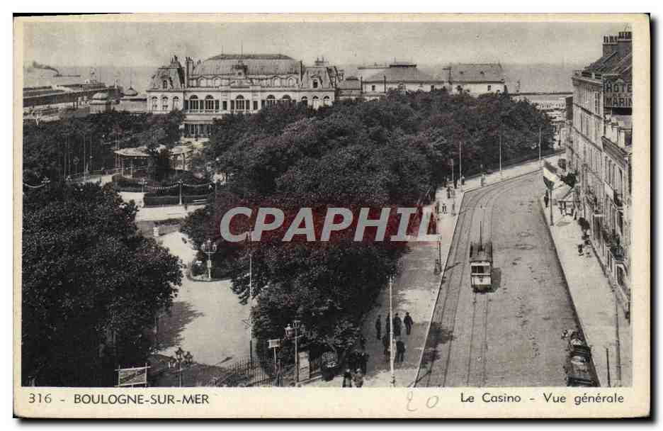 Boulogne-sur-Mer — Le Casino — Vue générale — Édition Les Galeries de Paris, n° 316