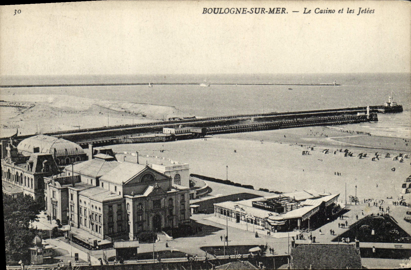 Boulogne-sur-Mer — El Casino y las Darsenas