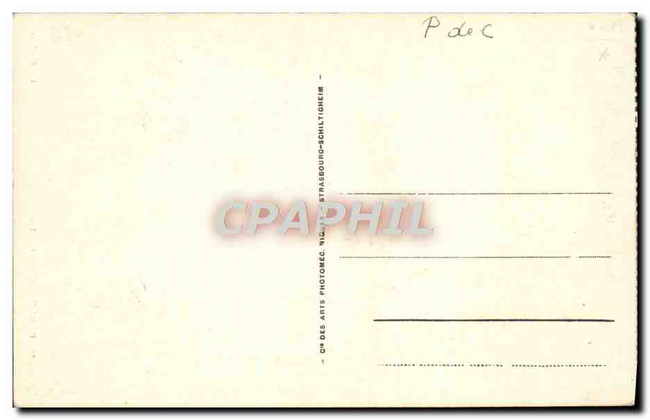Boulogne-sur-Mer — Le Beffroi — CPA n°286, éditeur ARA — Verso