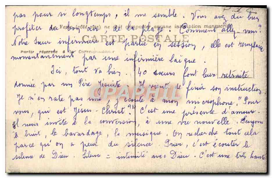 Boulogne-sur-Mer — Convento de las Agustinas (lado izquierdo) — editor no visible — Reverso