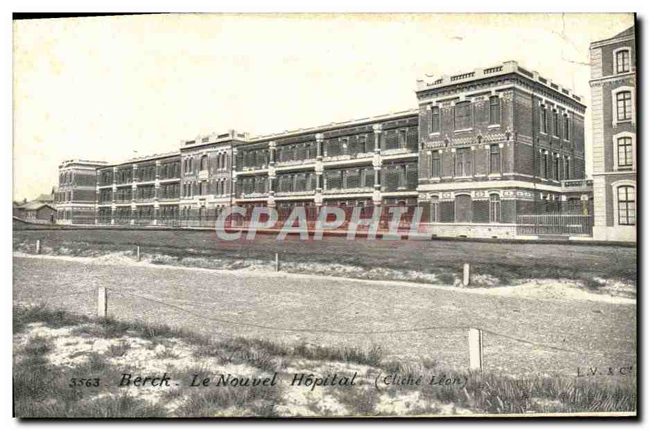 CPA Berck Le Nouvel Hopital