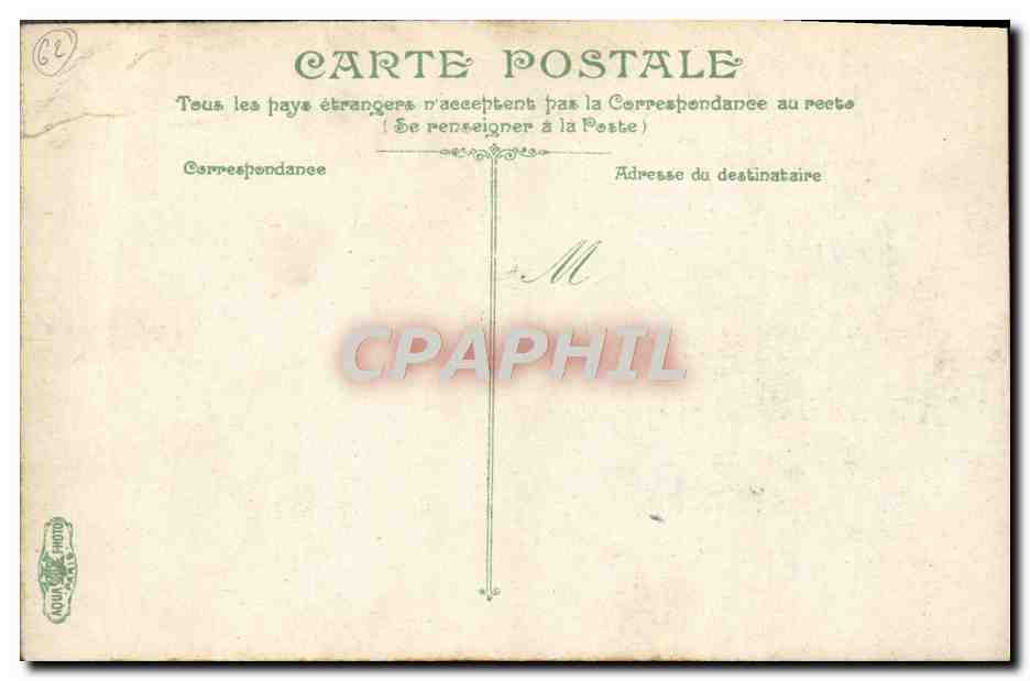 CPA Berck Le Nouvel Hopital — Rückseite