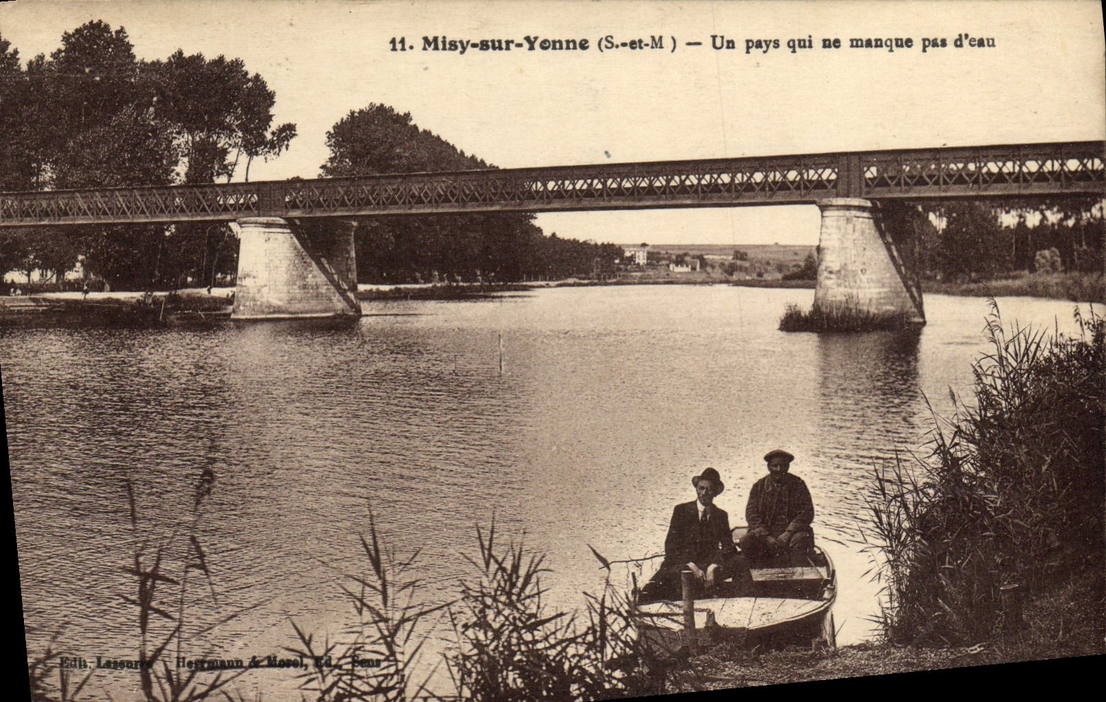 Misy-sur-Yonne (S.-et-M) — Un pays qui ne manque pas d'eau — Edit. Lessmann & Herrmann & Moral, N°11
