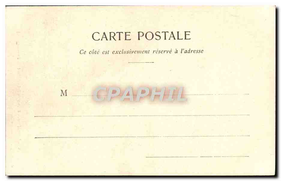 CPA Barbizon Rocher De Roland Foret de Fontainebleau — Rückseite