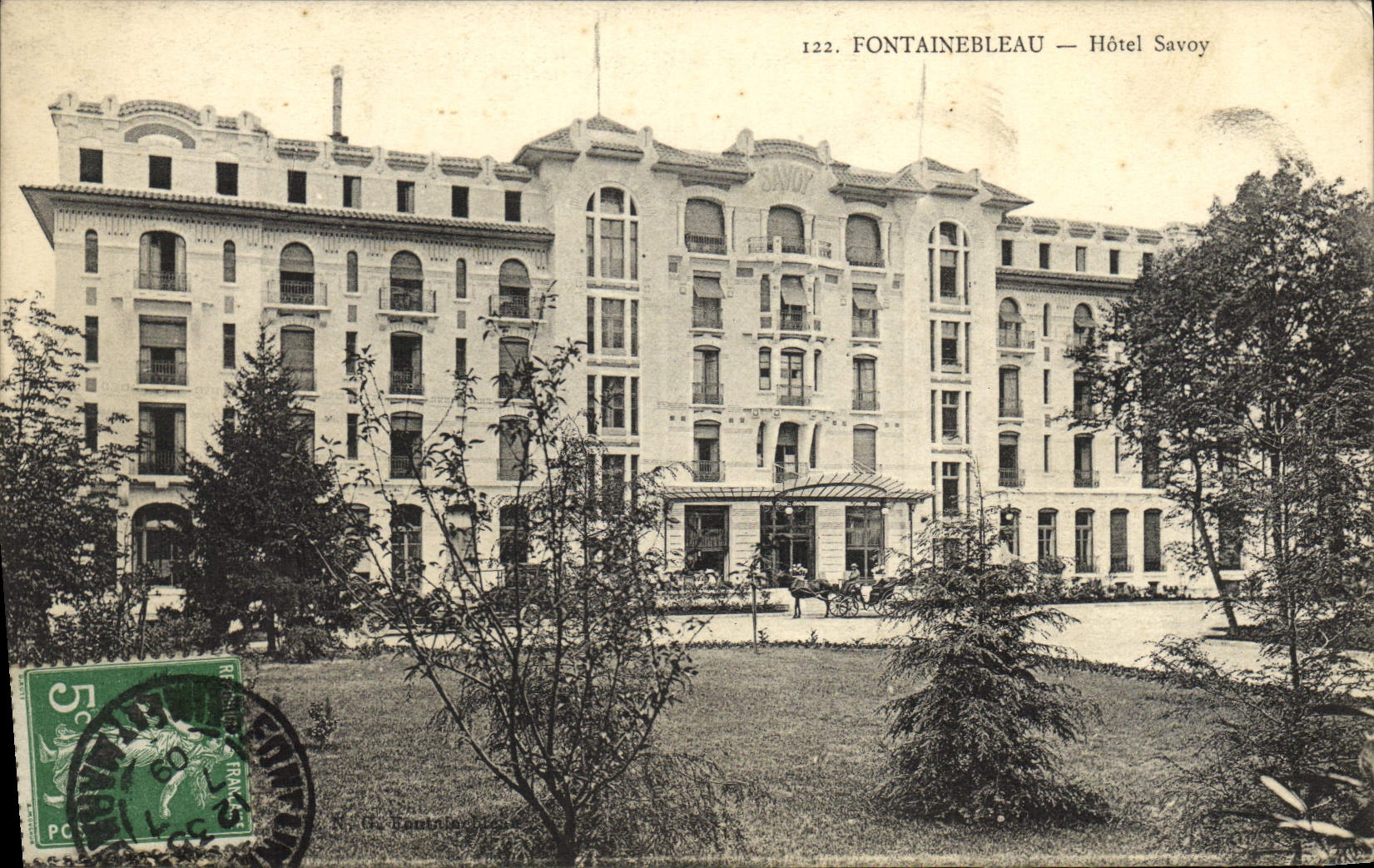 Fontainebleau — Hotel Savoy — 122. Hotel Savoy
