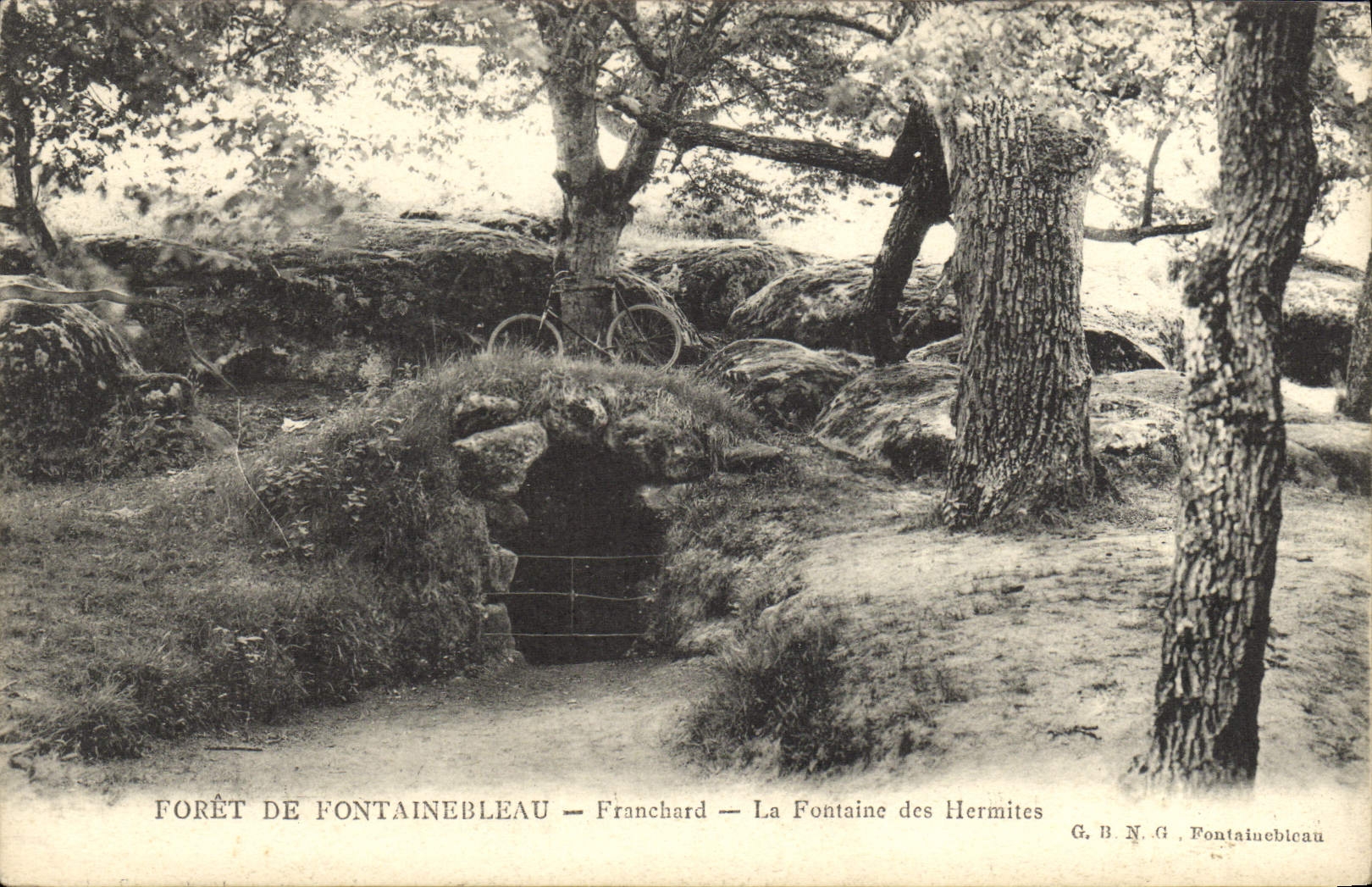Wald von Fontainebleau — Franchard — Quelle der Hermiten — G.B.N.G. Fontainebleau