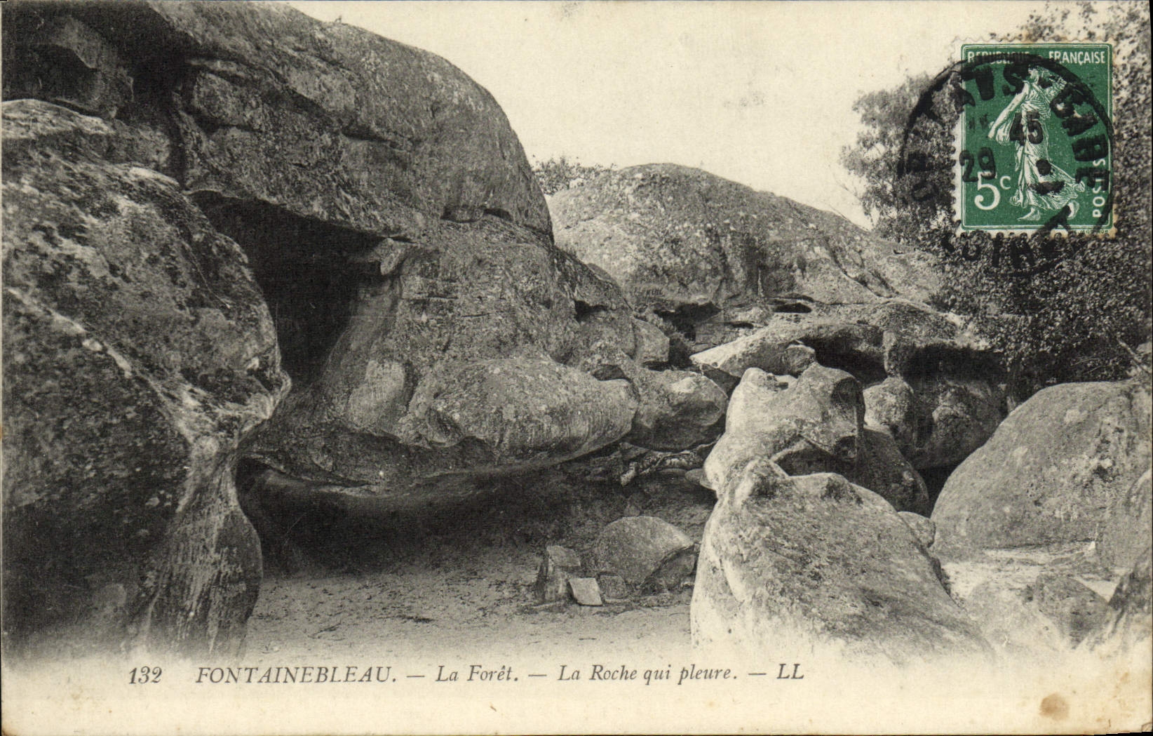 Fontainebleau — Die Forêt — Die weinende Felsen — LL