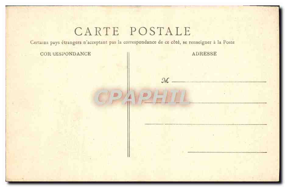 Abdication de Napoléon au Palais de Fontainebleau (1814) — Bazar de l'Hôtel de Ville et Nouvelles Galeries, Fontainebleau — Verso