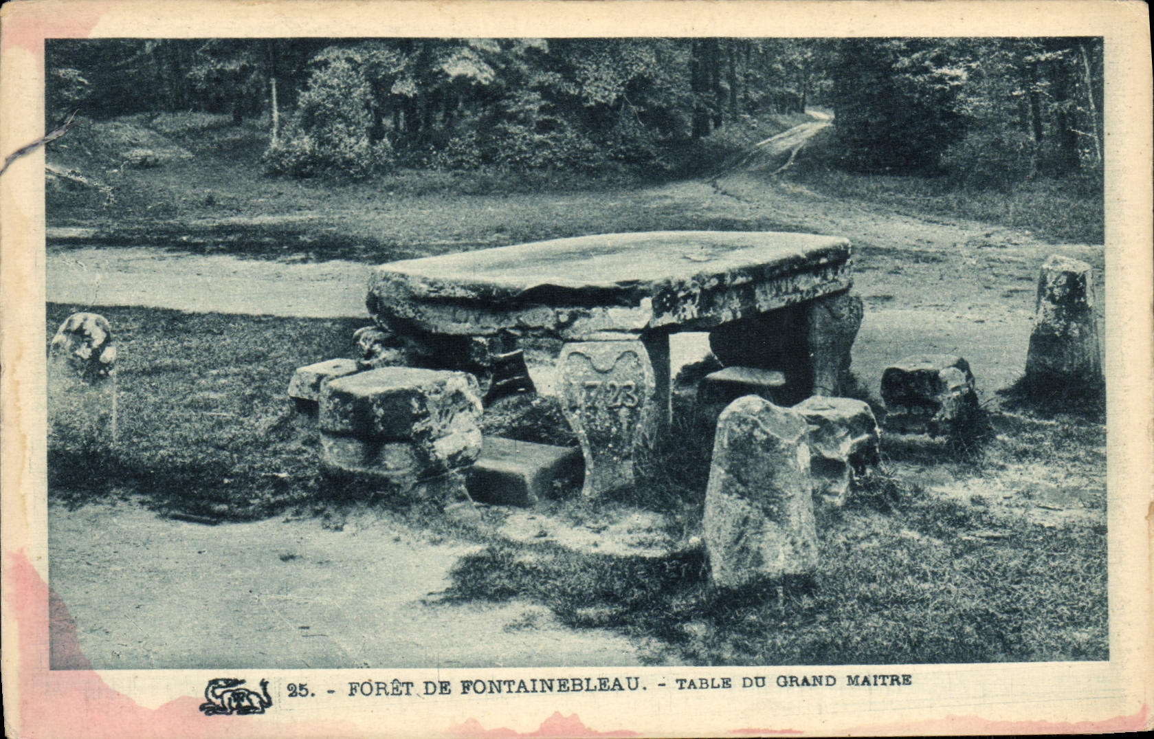 Bosque de Fontainebleau — Mesa del Gran Maestro — Editor: 25