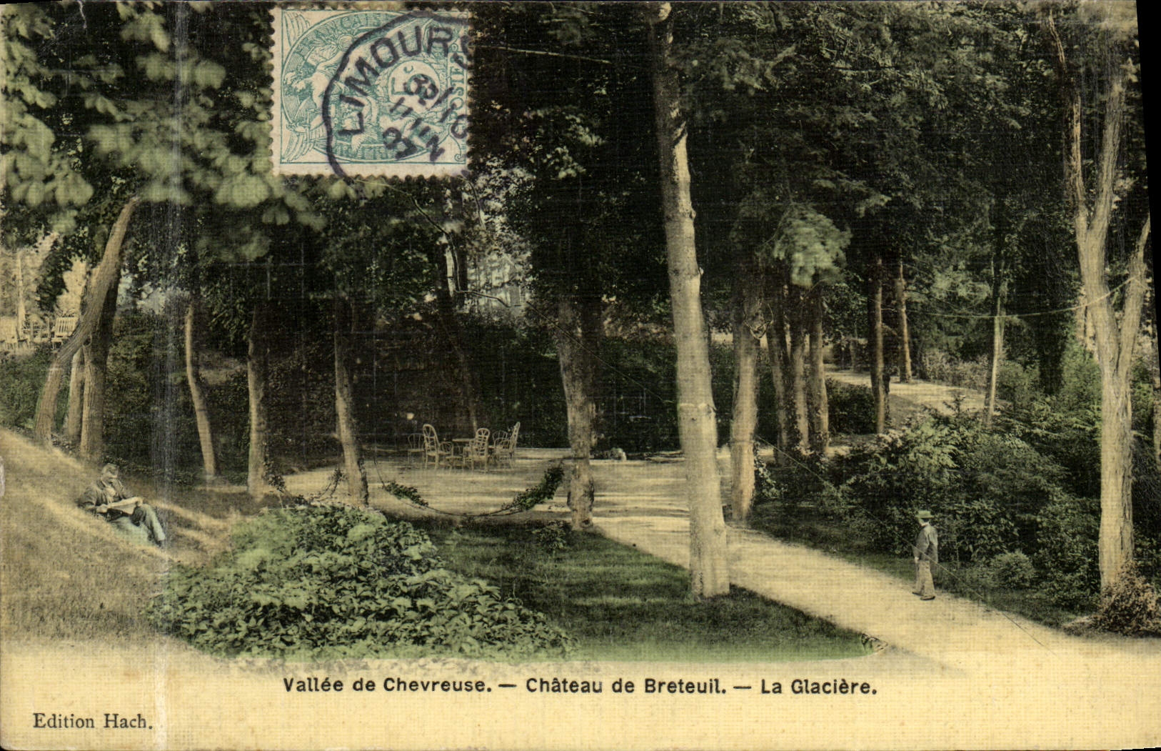 Vallée de Chevreuse — Château de Breteuil — La Glacière — Edition Hach.