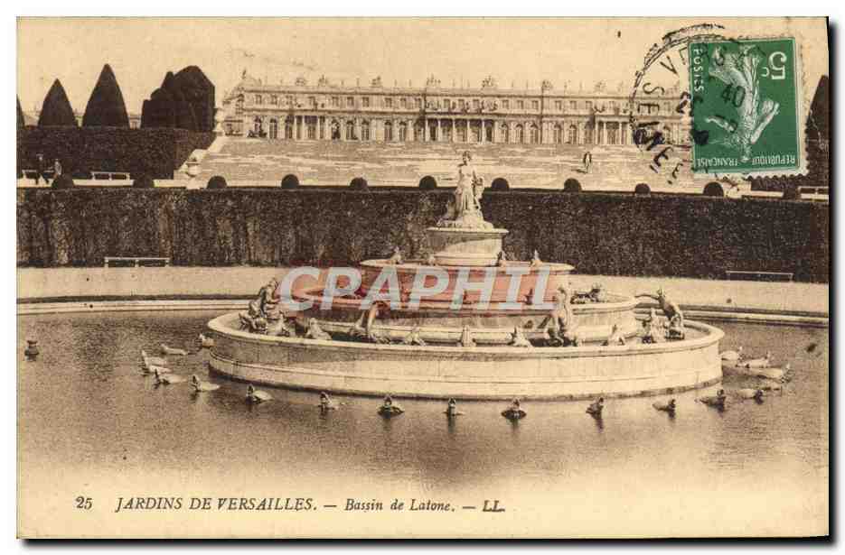 CPA Versailles Bassin de Latone