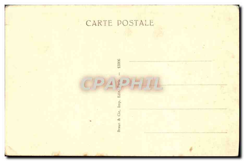 CPA Versailles Bonaparte au Pont d'Arcole Napoleon — Verso