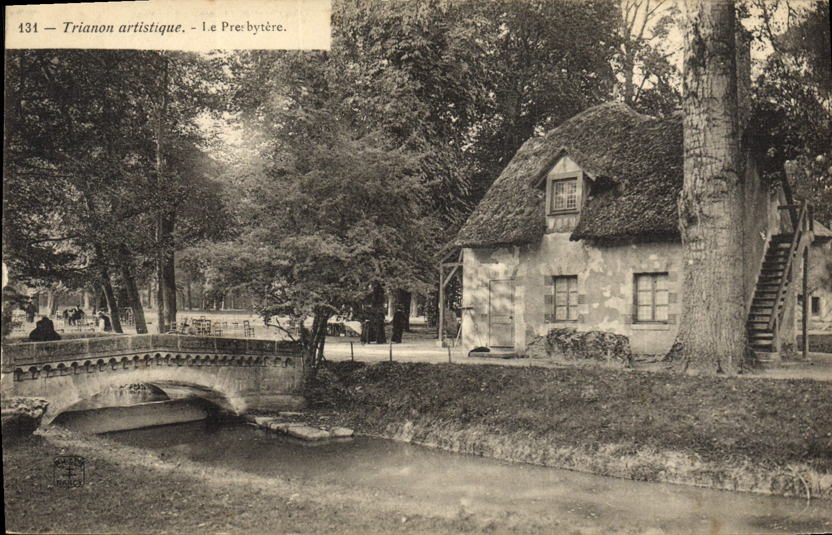 CPA Trianon Artistique Le Presbytere Versailles