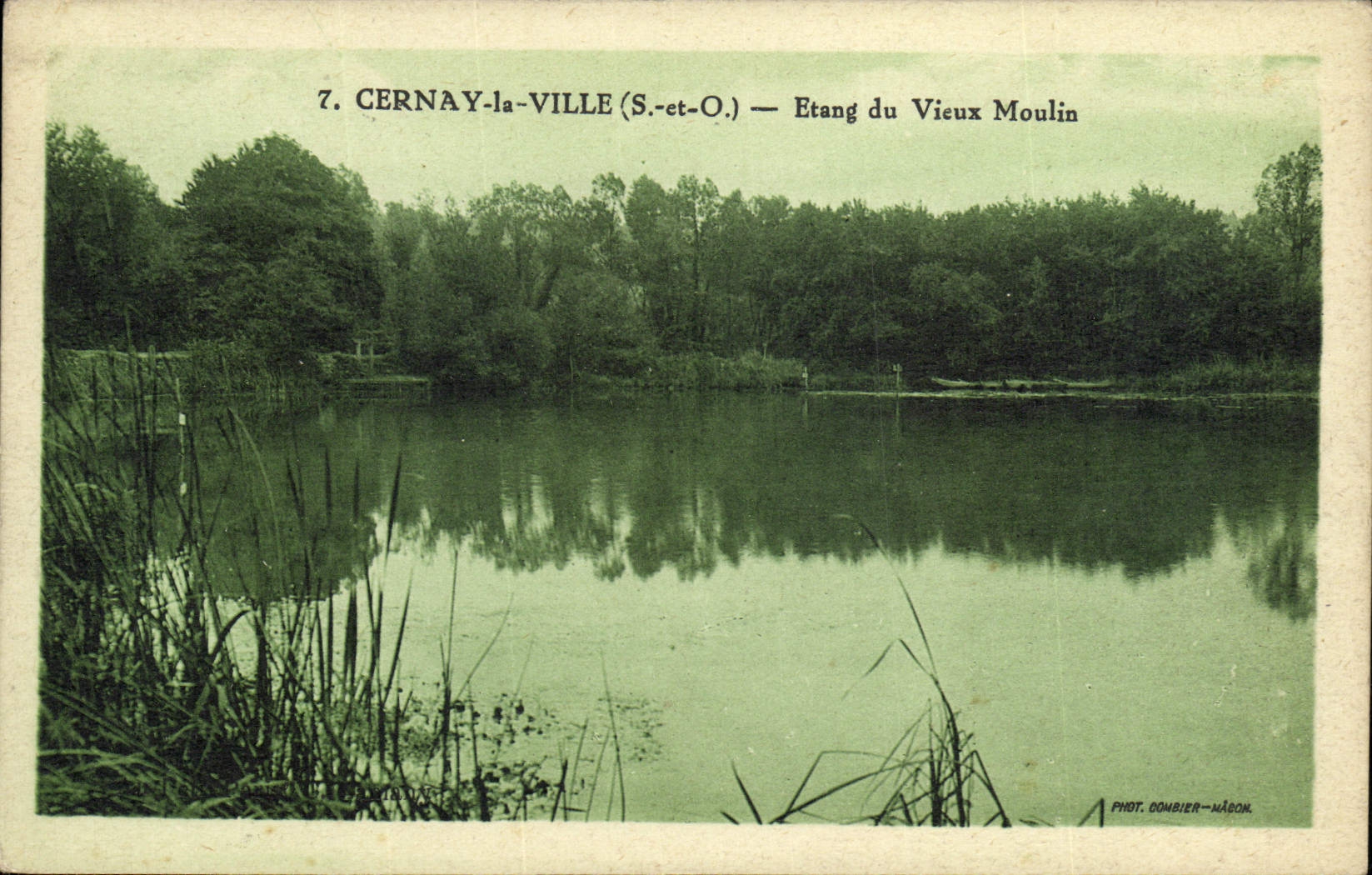 CPA Cernay la Ville Etang du Vieux Moulin