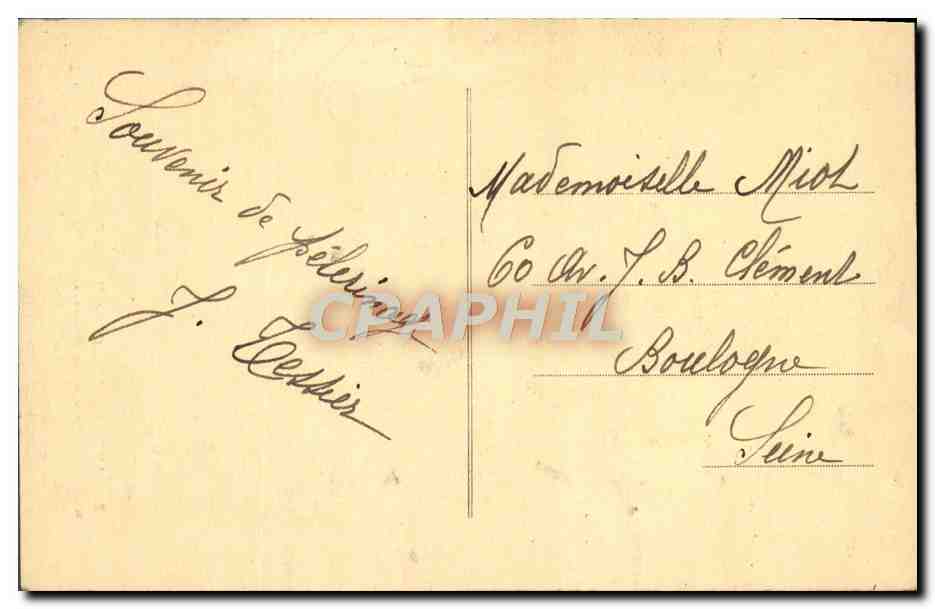 CPA Argenteuil Gravure Ancienne de la Confrerie de la Sainte Tunique  — Back