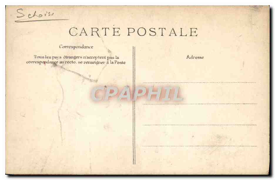 CPA Marly le Roi Tableau primitif sur bois La mise au tombeau — Back