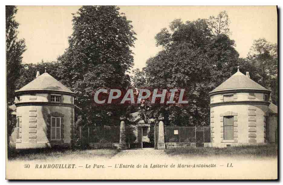 Rambouillet — Le Parc — L'Entrée de la Laiterie de Marie-Antoinette — I.L.