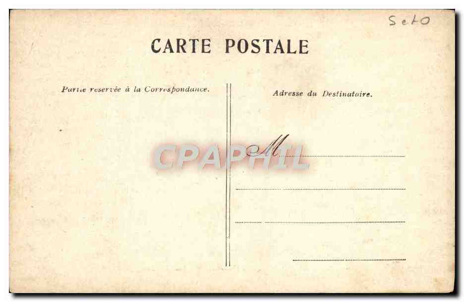CPA Versailles Petit Trianon Le Presbytere — Verso