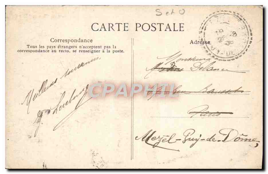 CPA Beaumont Sur Oise Les Bords de L'Oise Pecheurs peche  — Back