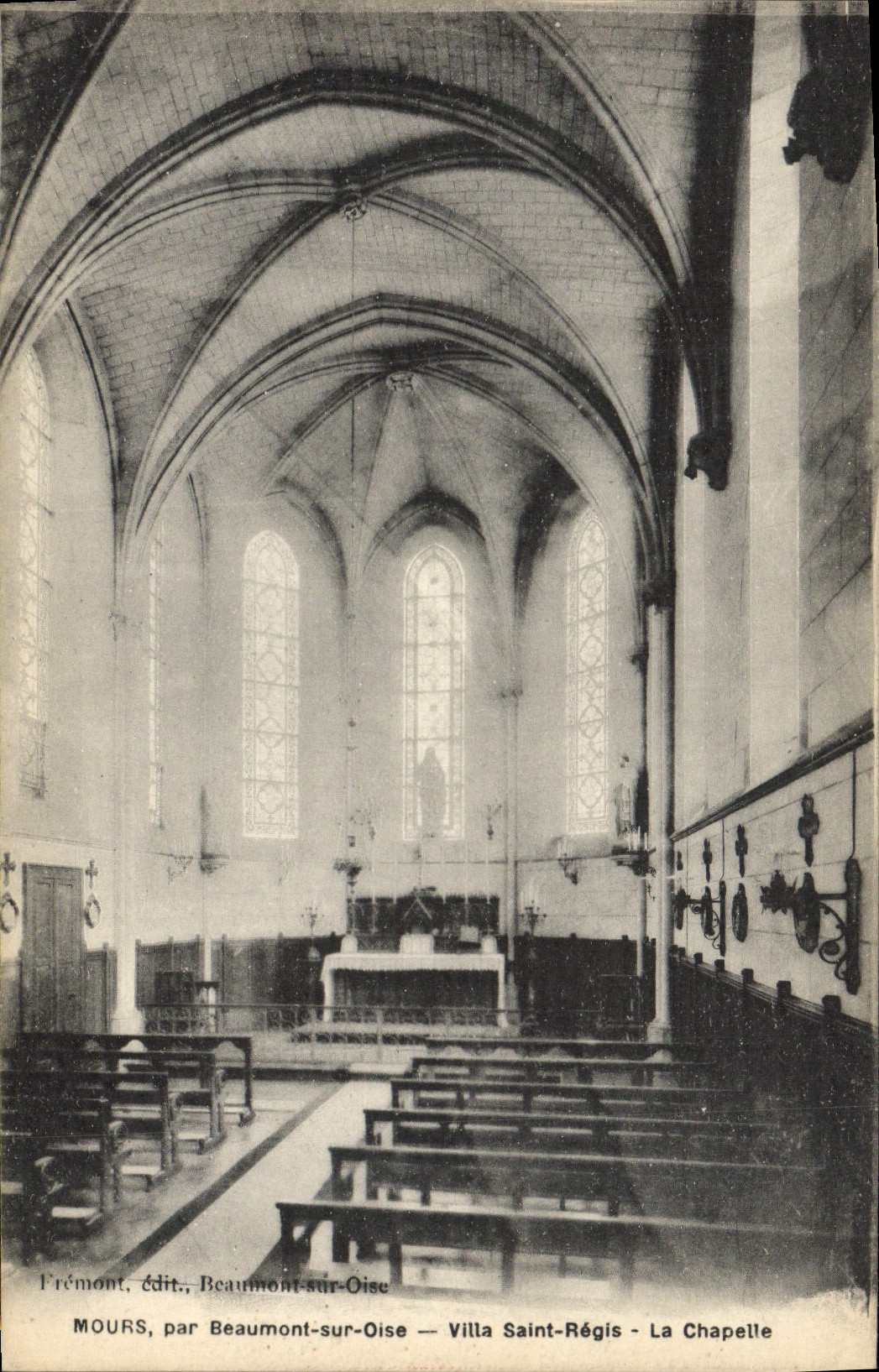 CPA Mours Par Beaumont Sur Oise Villa Saint Regis La Chapelle