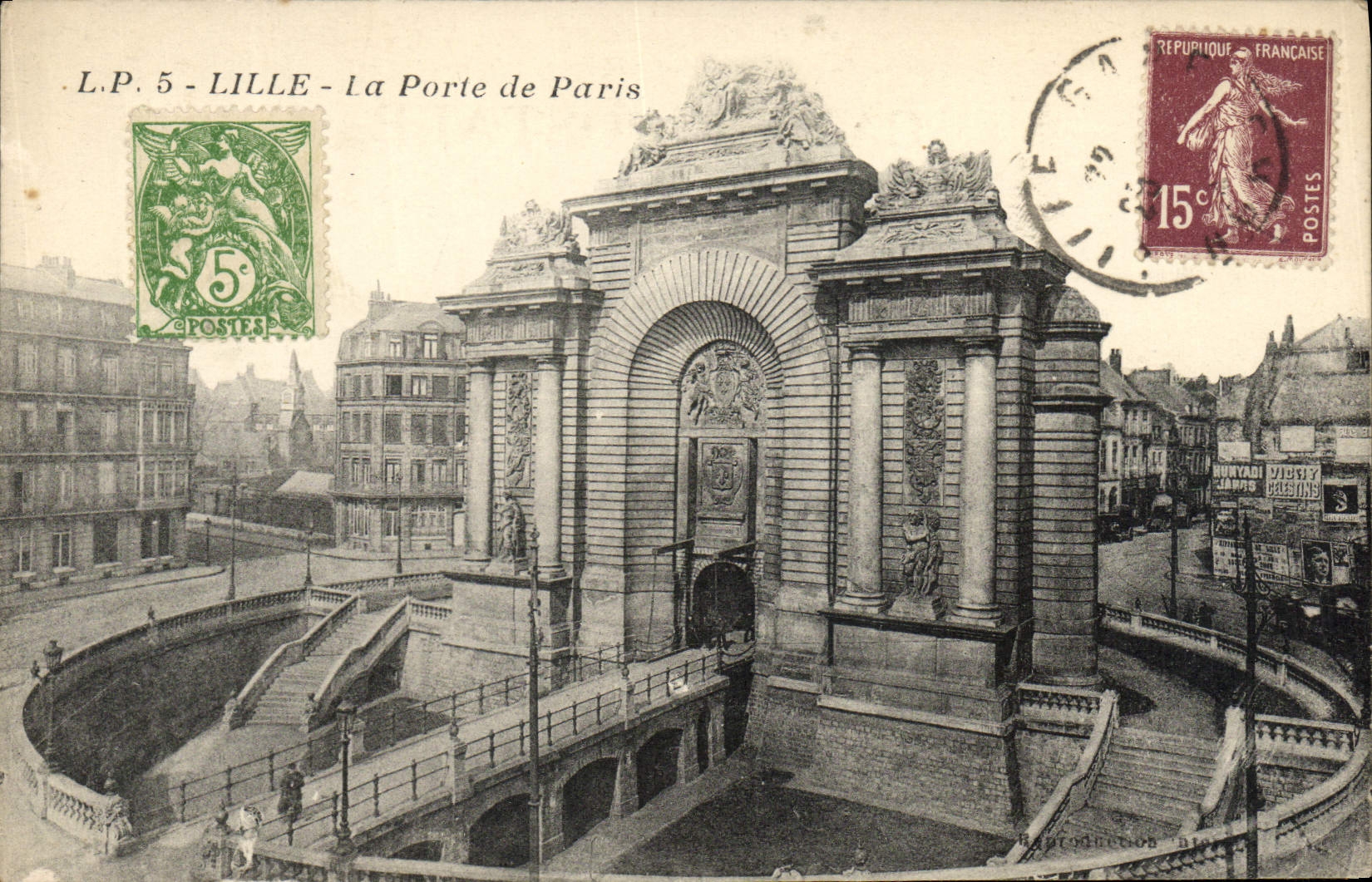 Lille - La Porte de Paris — Verleger Lucien Pollet, n°59
