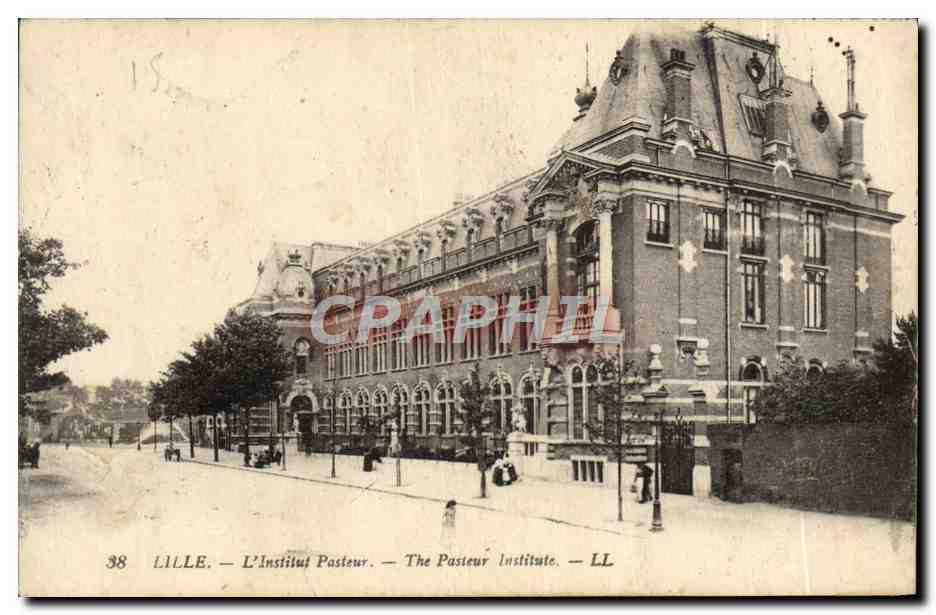CPA Lille L'Intitut Pasteur 