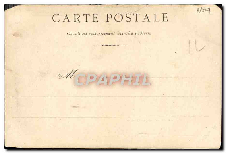 CPA Lille Le Palais des Beaux Arts — Rückseite