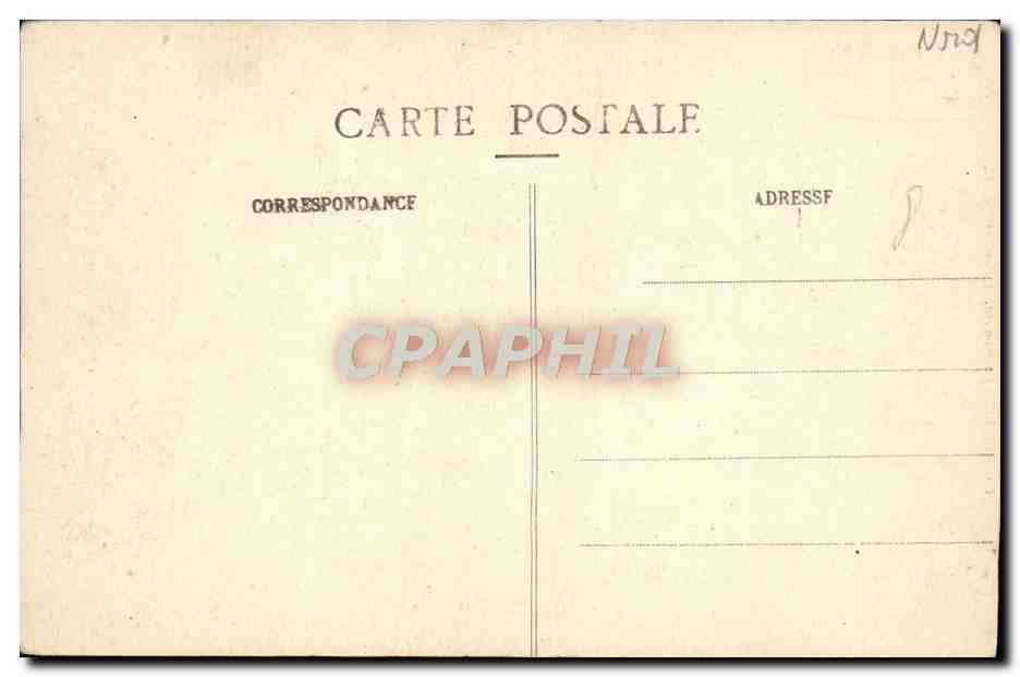 CPA Lille Le Monument de Pasteur — Rückseite
