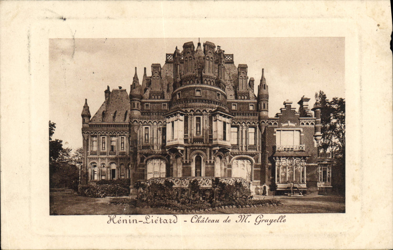 Rénin-Liétard - Schloss des Herrn Gruyelle