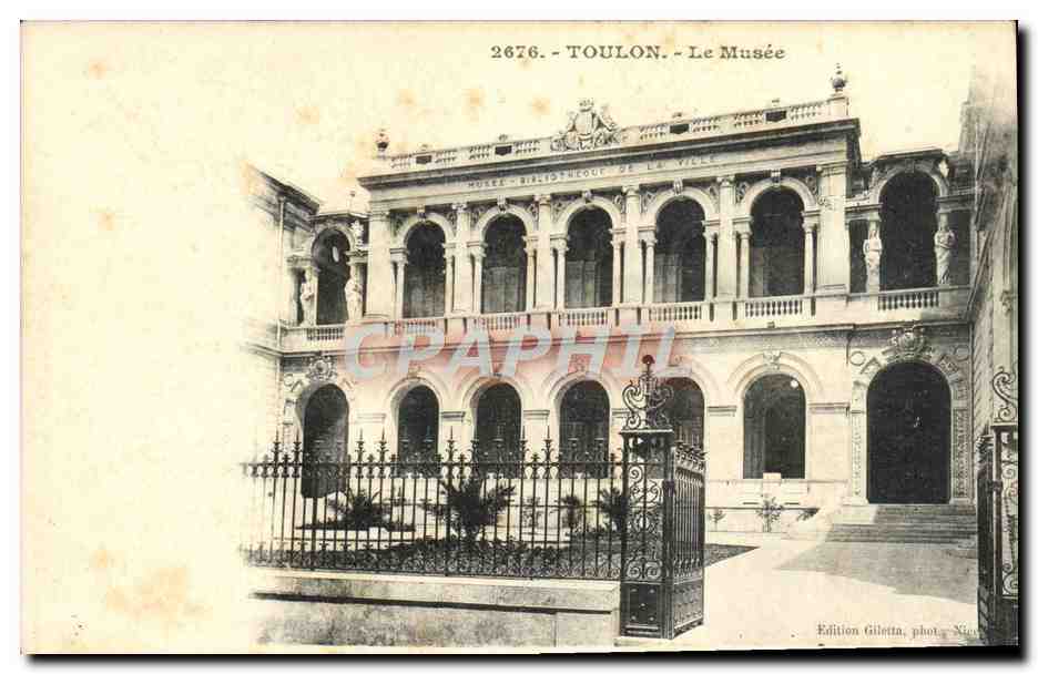 CPA Toulon Le Musee