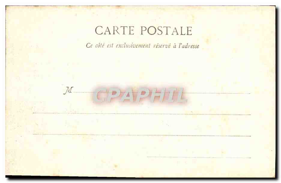 CPA Toulon Le Musee — Verso