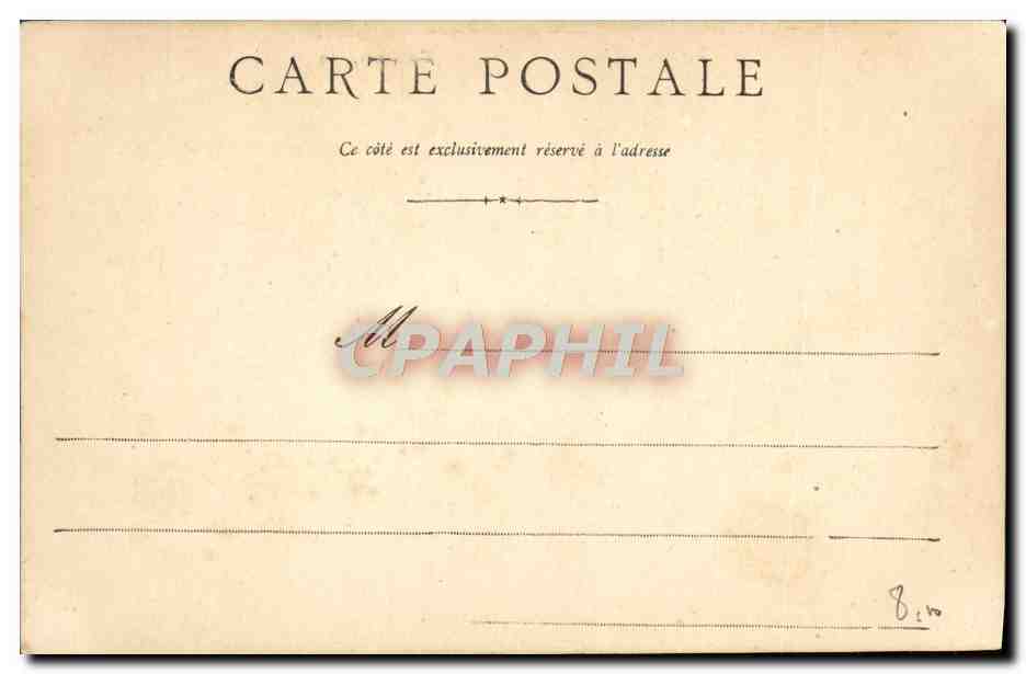 CPA Toulon le Le Genie Maritime — Rückseite