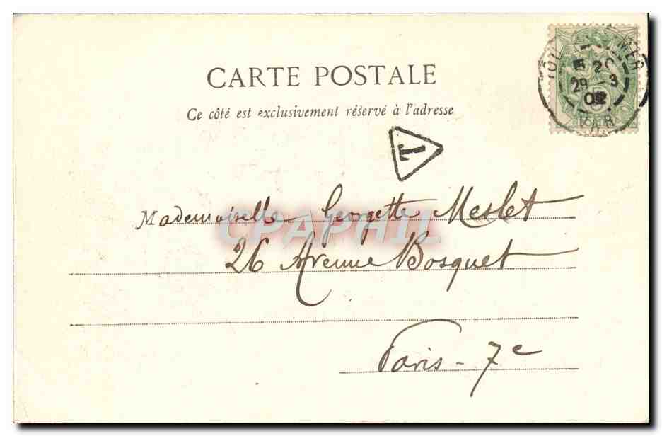 CPA Toulon Vue Generale La Rade — Rückseite
