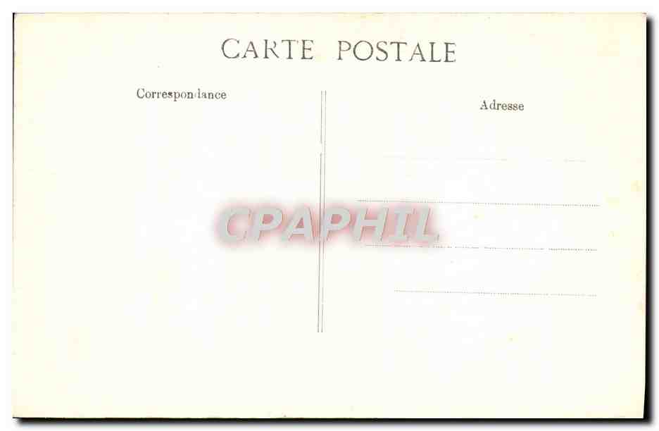 CPA Toulon La Cathedrale — Verso