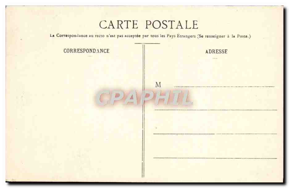 CPA Guingamp Basilique Notre Dame de Bon Secours Piliers du Grand choeur Arc Boutant — Rückseite