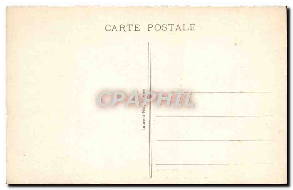 CPA Josselin Interieur du Chateau Le Salon — Verso