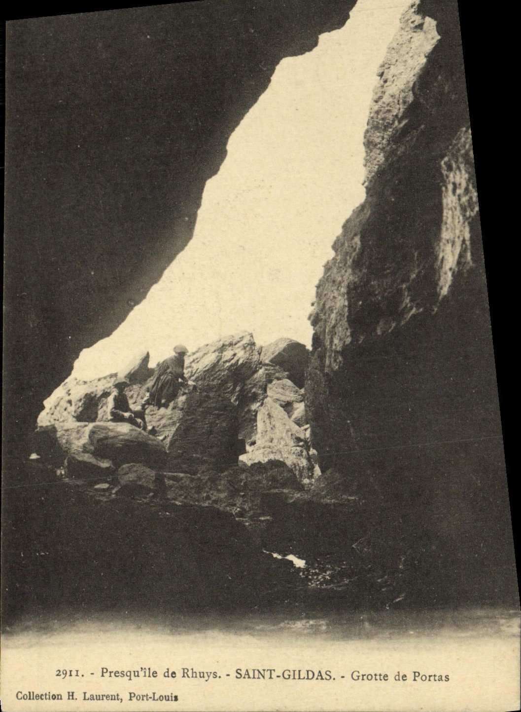 Grotte de Portas - Saint-Gildas - Presqu'île de Rhuys