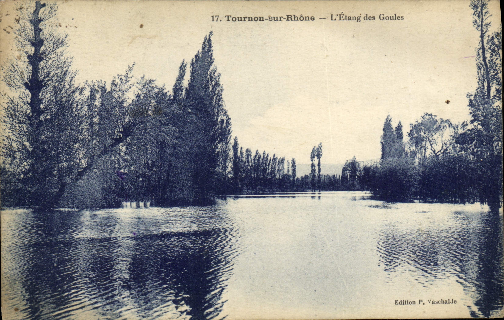 CPA Tournon sur Rhone L'Etang des Goules