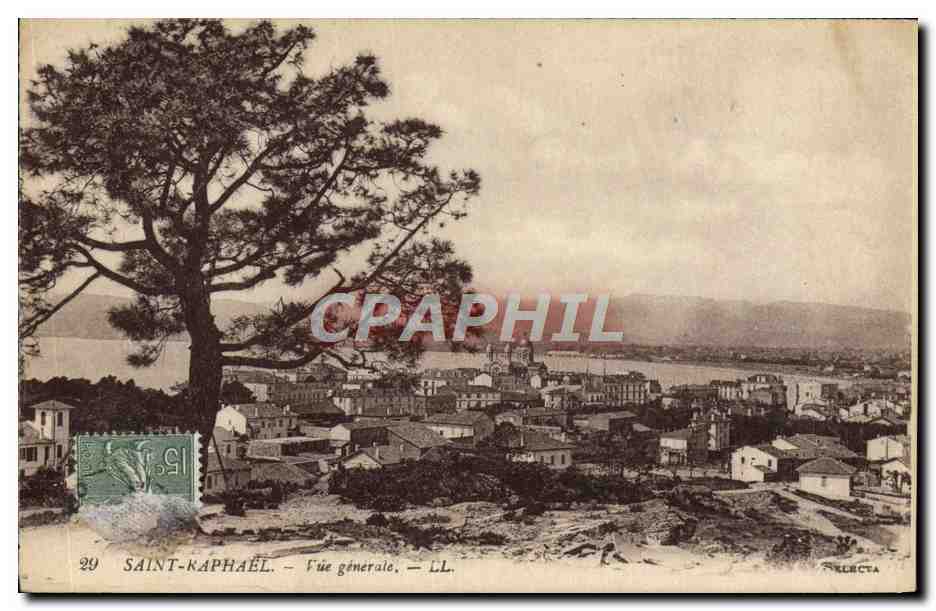 CPA Saint Raphael Vue Generale