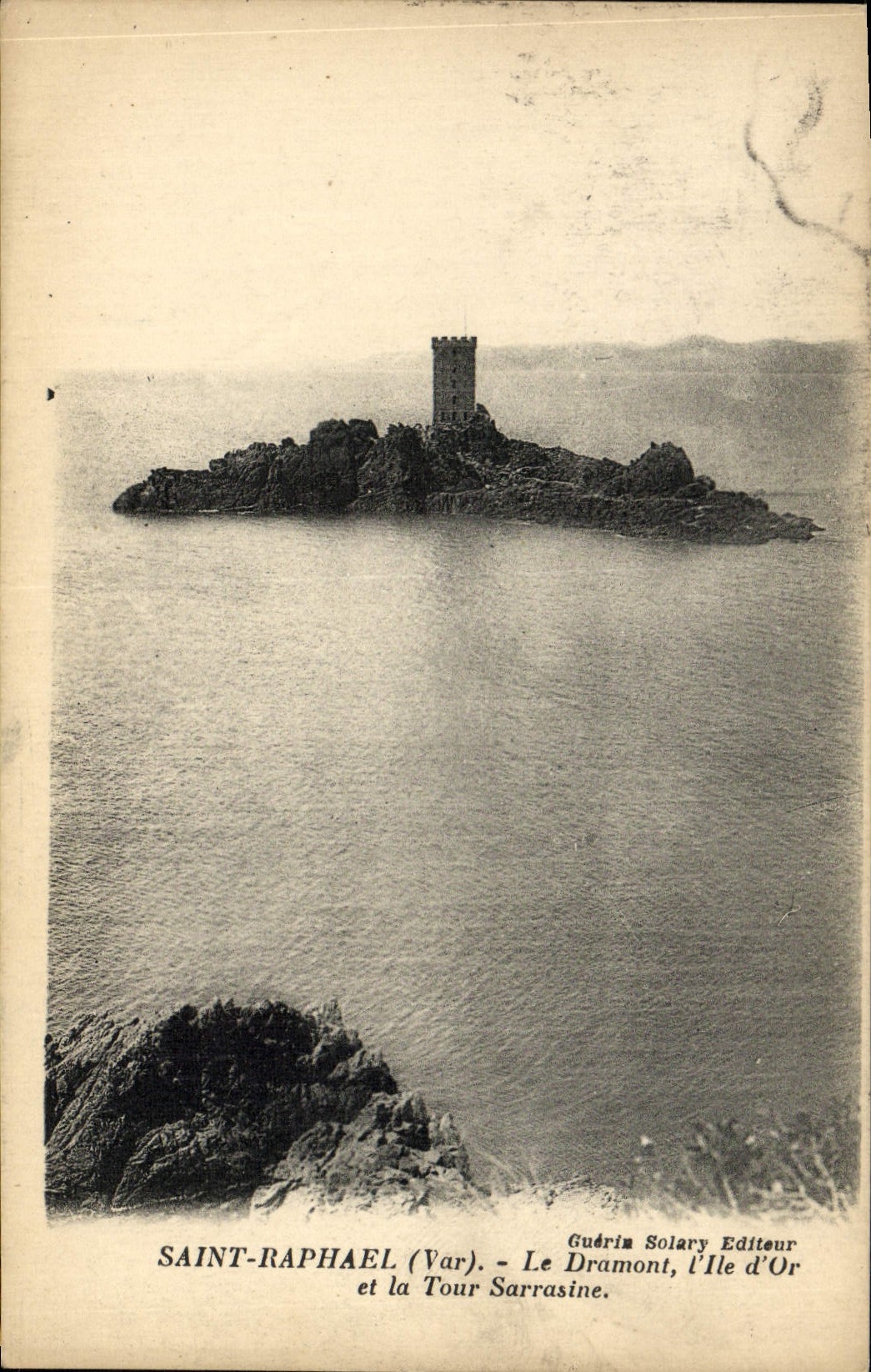 Saint-Raphaël (Var) — Le Dramont, l'Île d'Or et la Tour Sarrasine — Guédrin Solary Éditeur