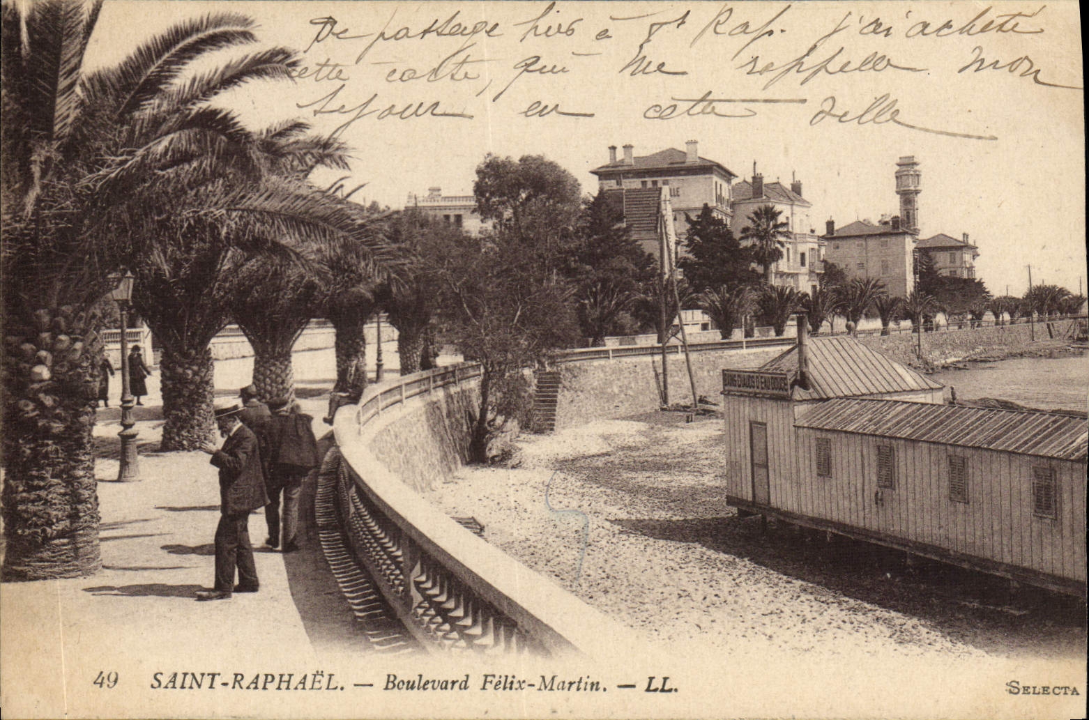 CPA Saint Raphael Boulevard Felix Martin